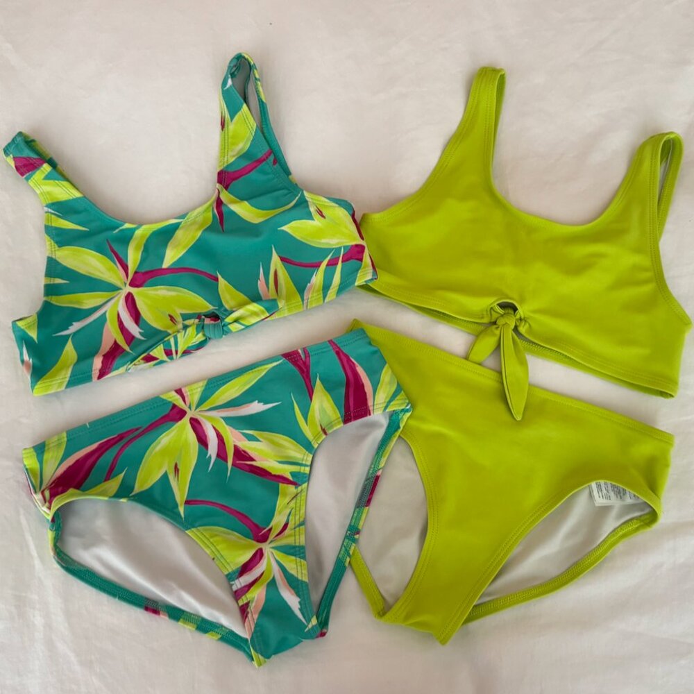 Old Navy Girls Bikini Set of 2 Size 8 (med) Mix and Match Bathing Suit